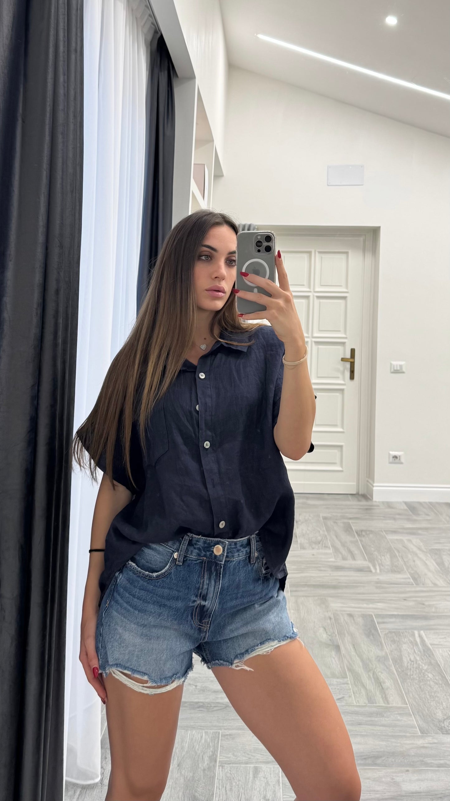 Camicia Blue