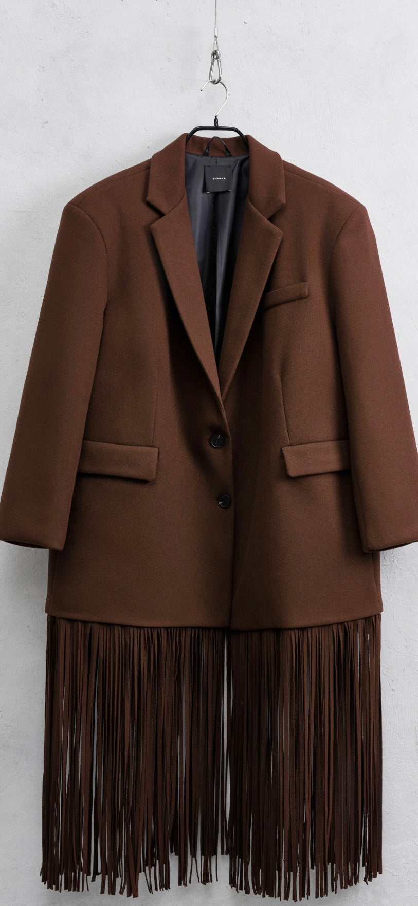 Cappotto Frange