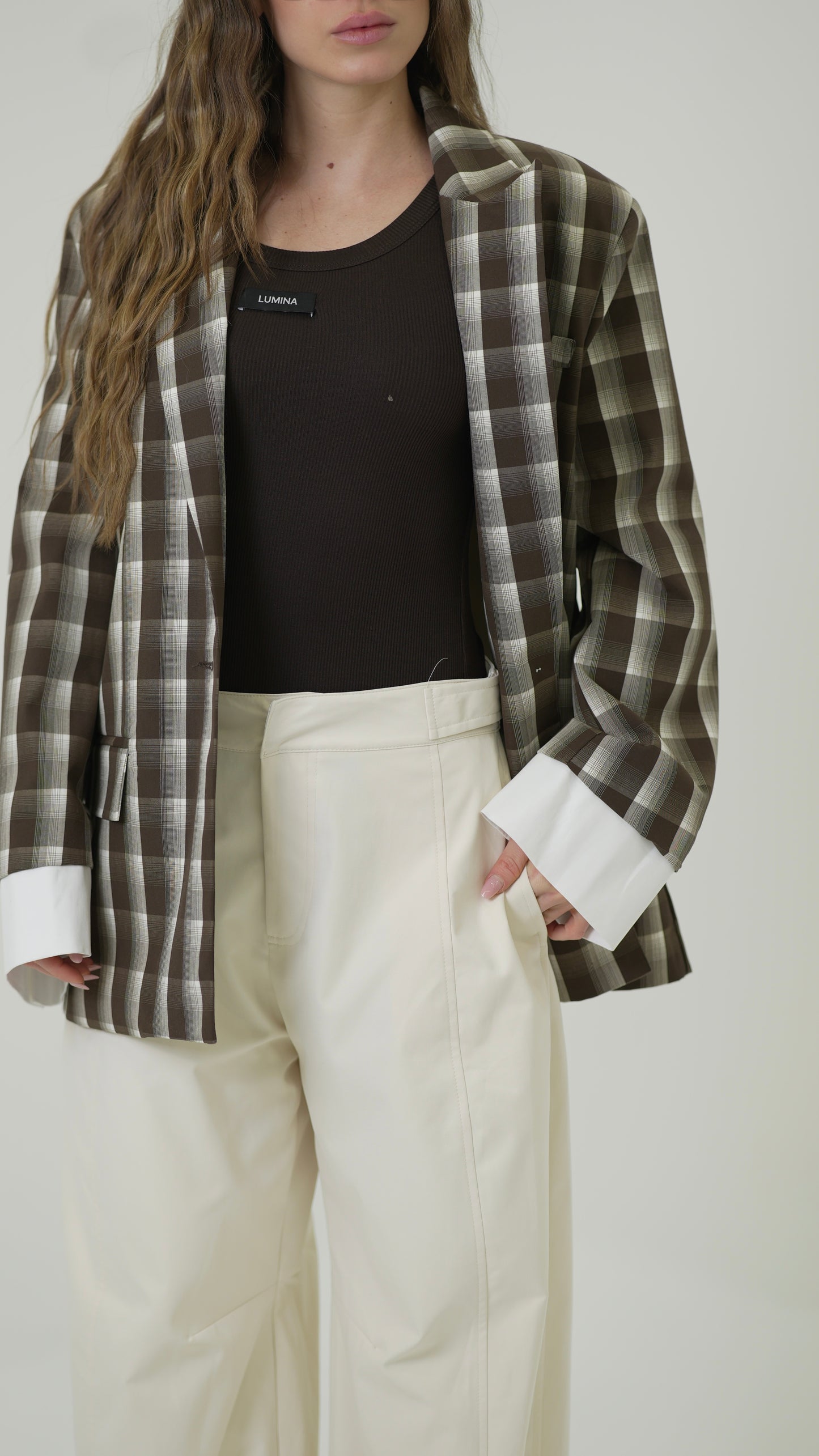 Blazer Elizabeth (marrone)