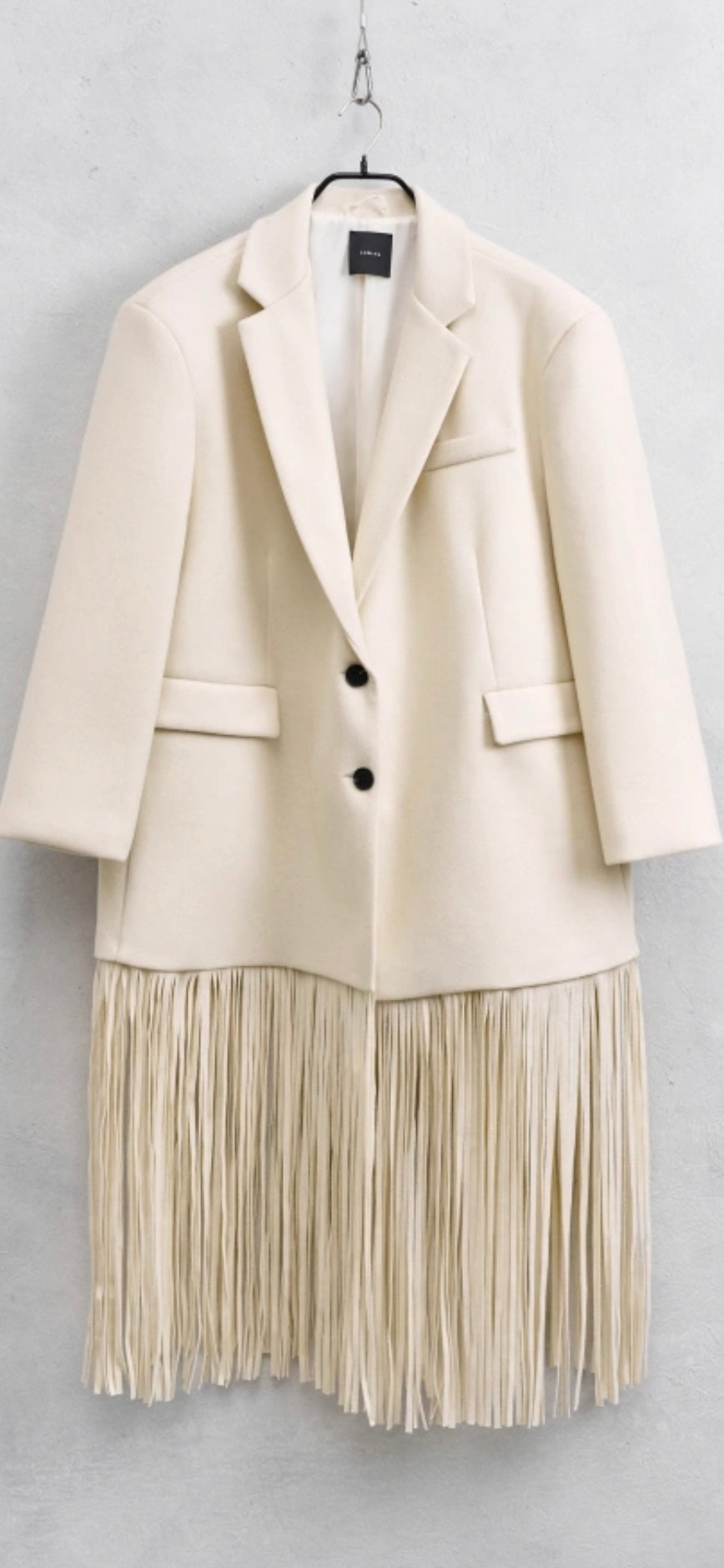 Cappotto Frange