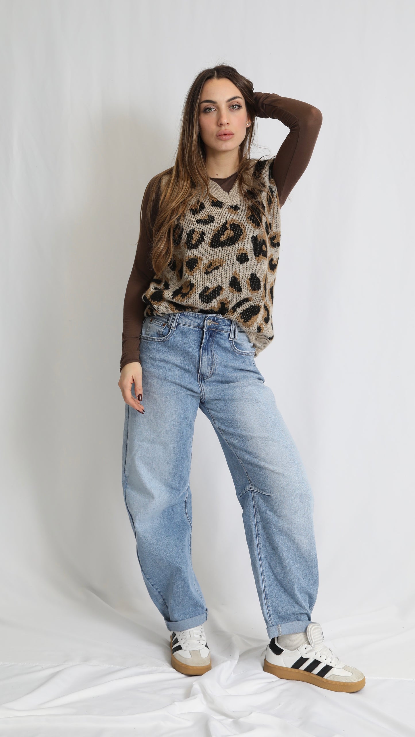 Gilet Leopard