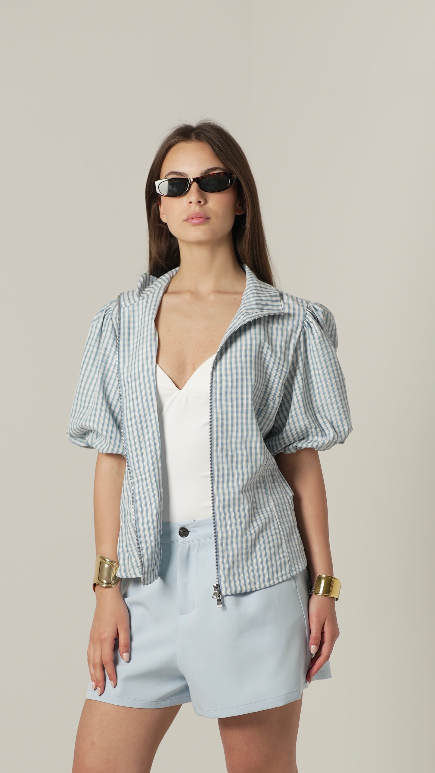 Camicia Milli (celeste)