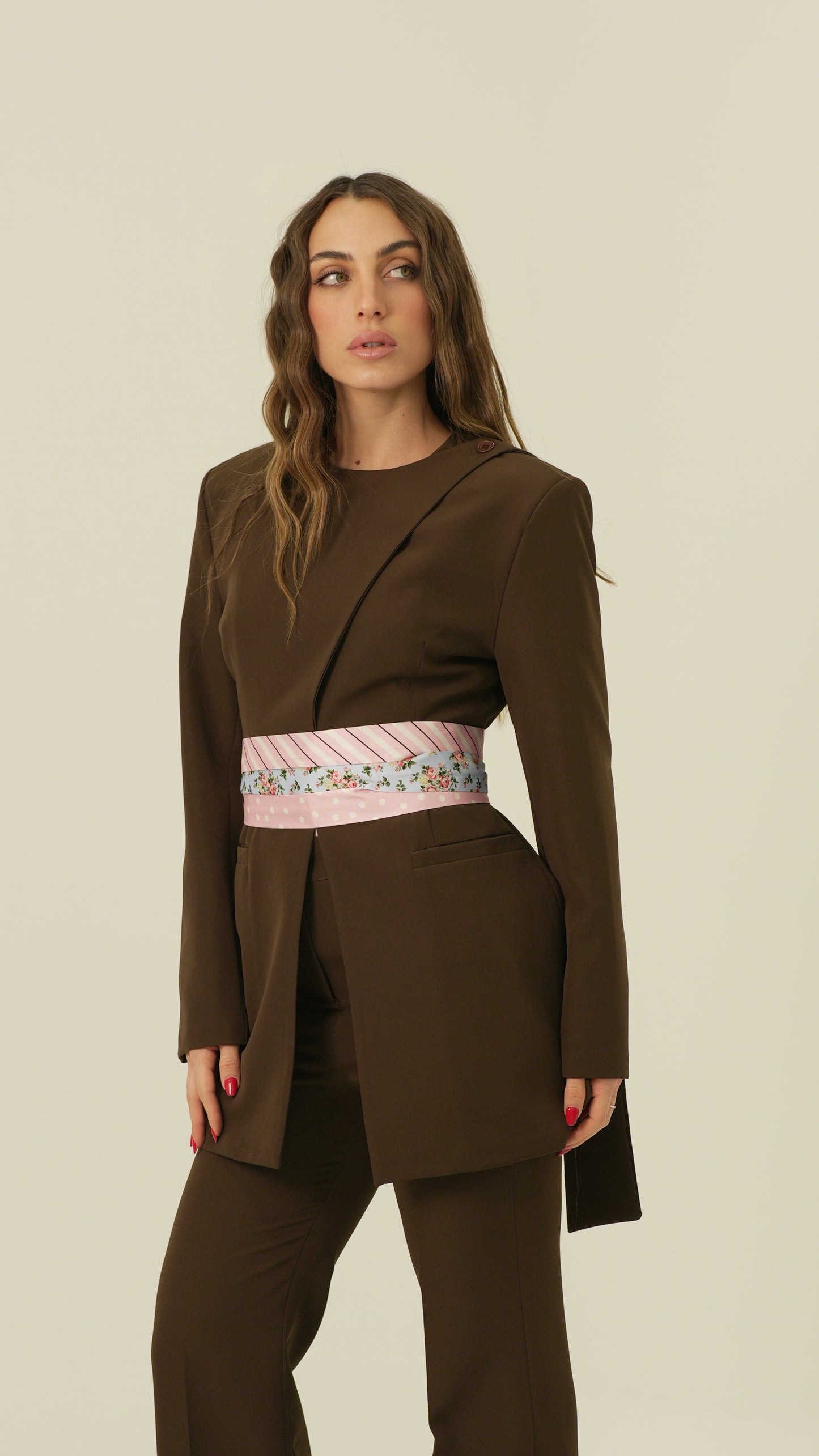 Tailleur Unique (marrone)