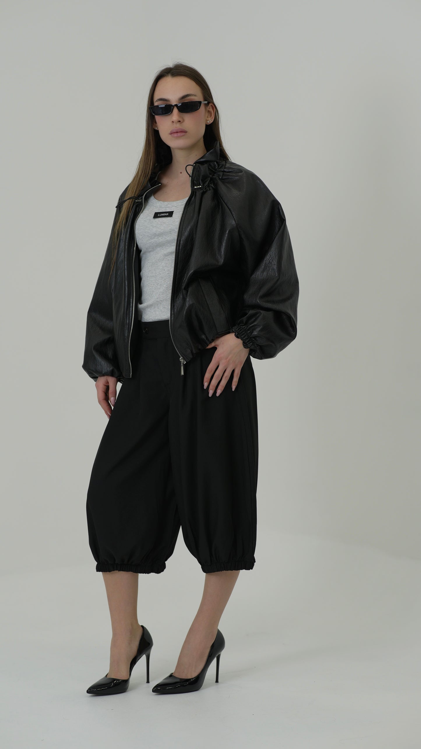 Bomber Dama (nero)