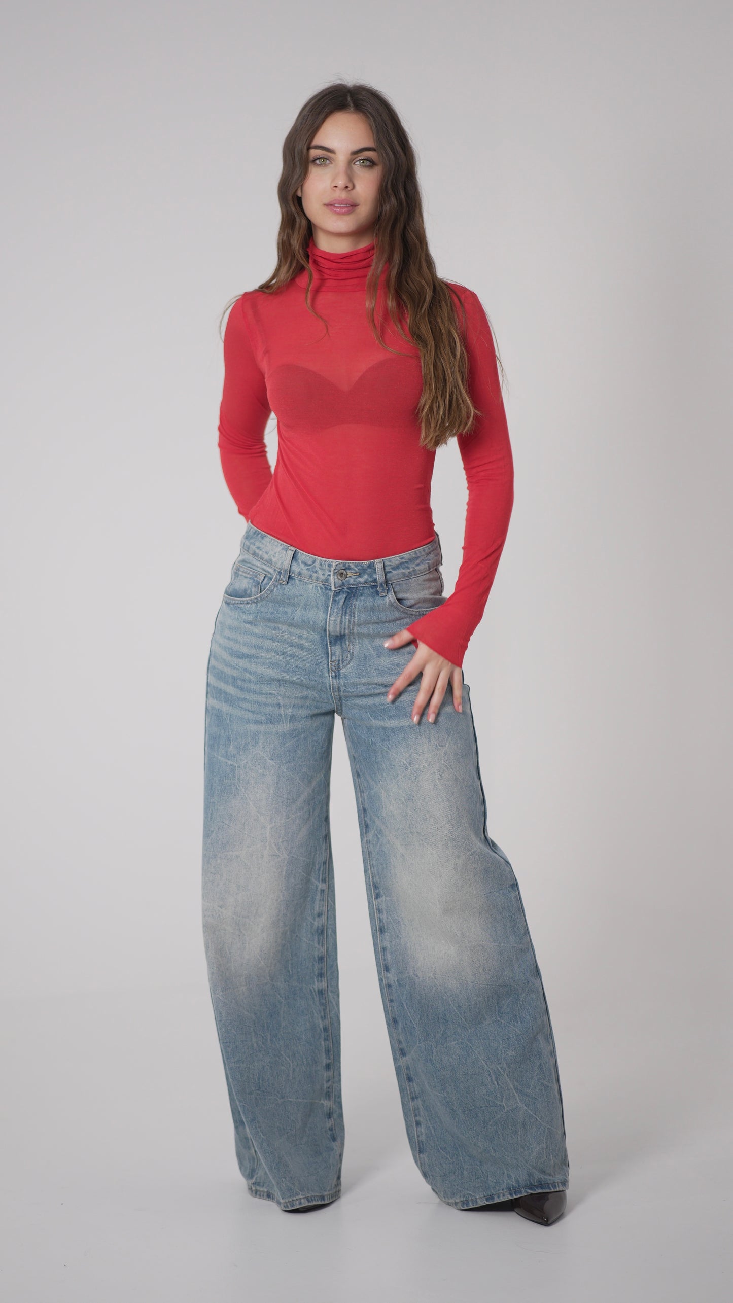 Maglia Cashmere collo alto