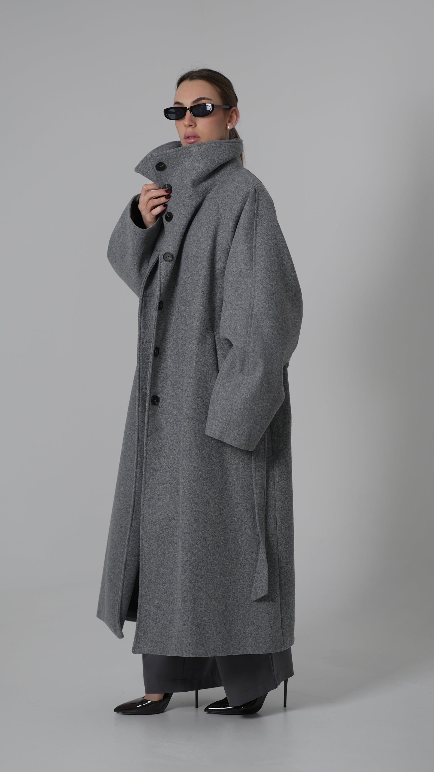 Cappotto Kourtney (grigio)