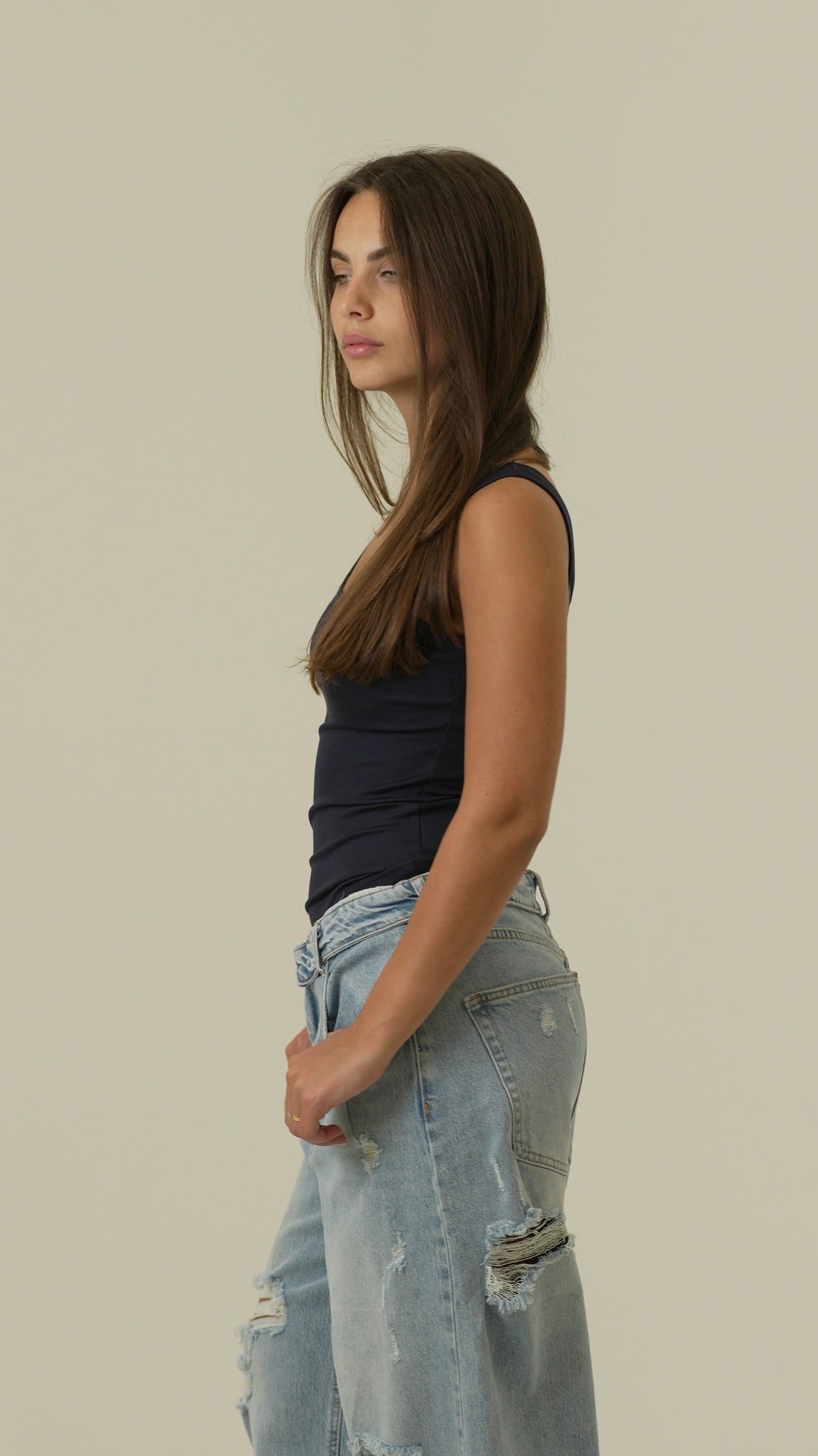 Canotta Princess (blu)