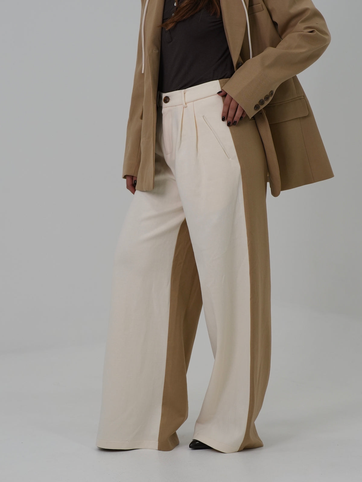 Pantalone Fan beige