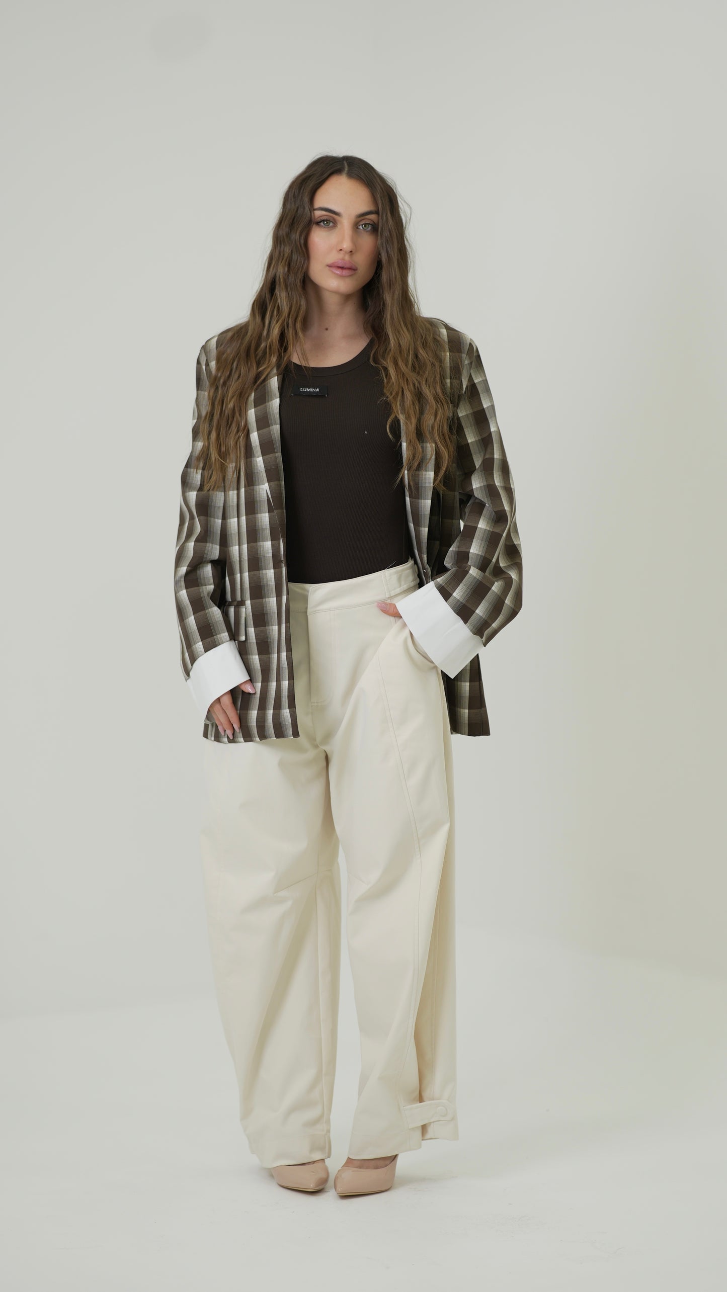 Blazer Elizabeth (marrone)