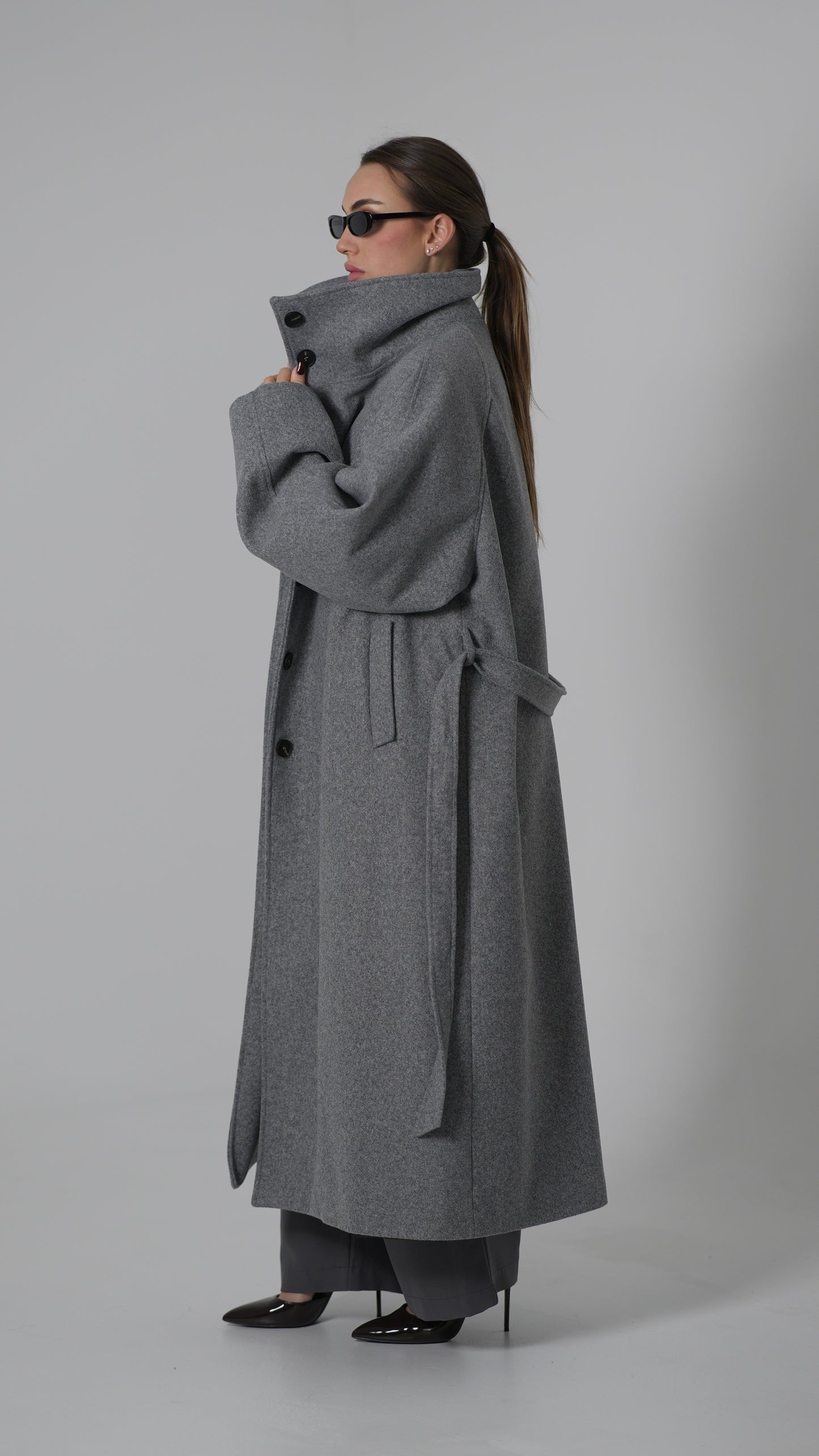 Cappotto Kourtney (grigio)