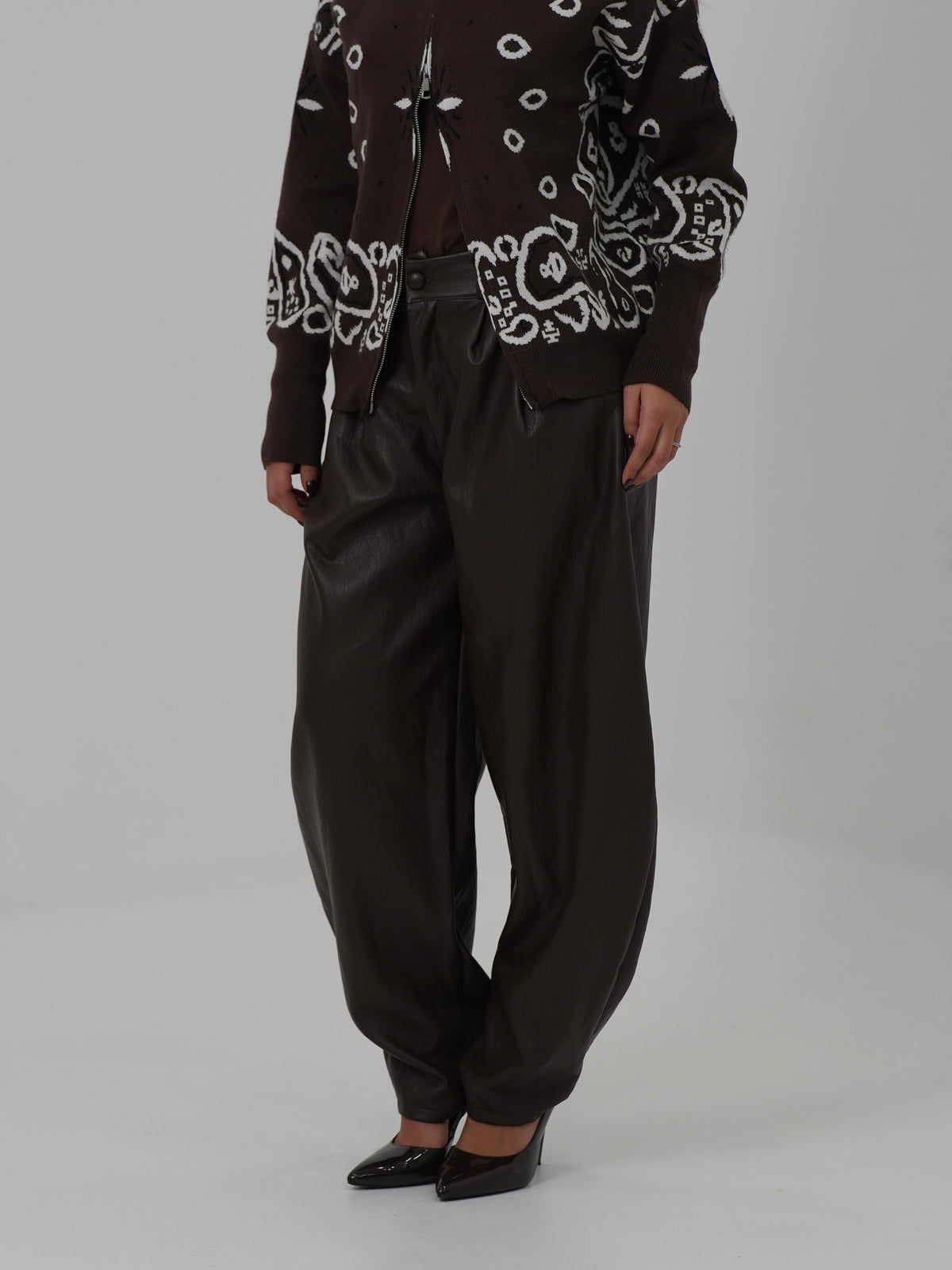 Pantalone Eco-pelle