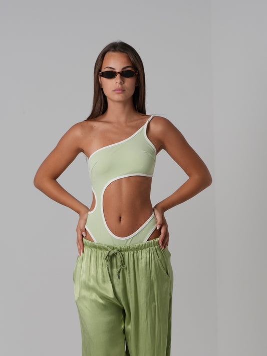 Bikini intero Barbie (verde mela)
