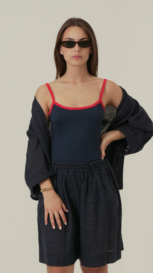 Coordinato Lino (blu)