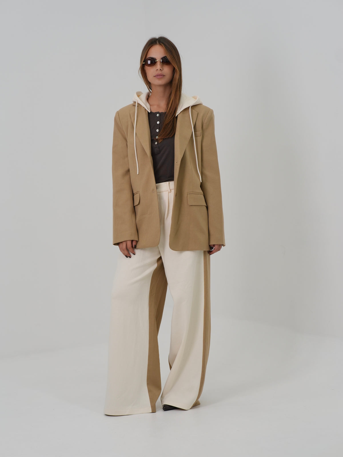 Pantalone Fan beige