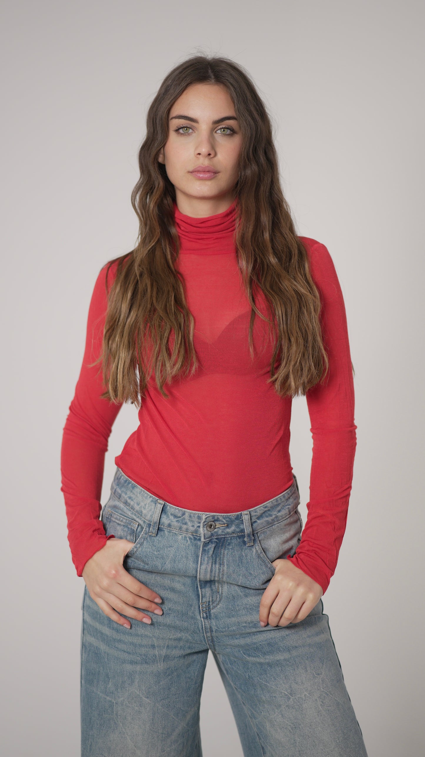 Maglia Cashmere collo alto