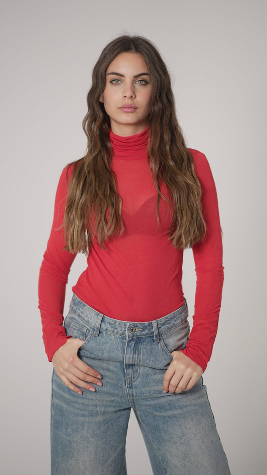 Maglia Cashmere collo alto