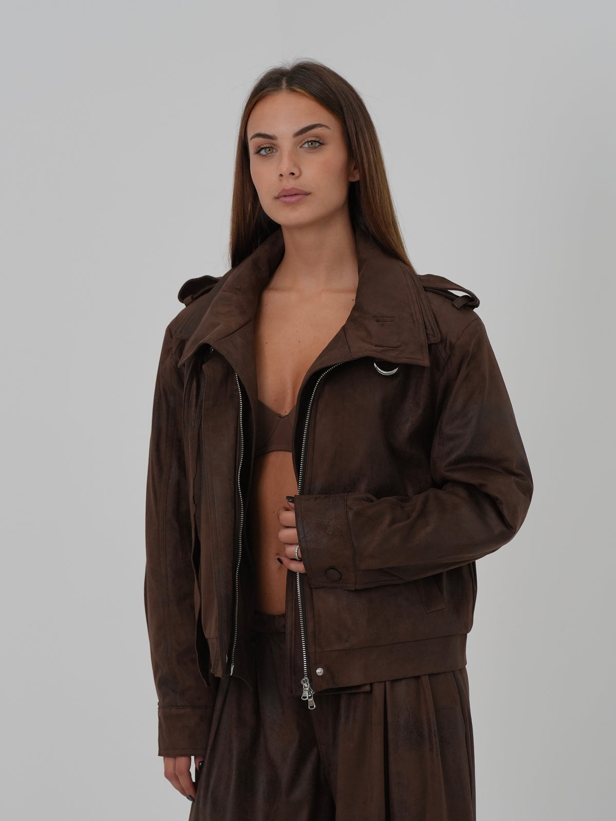 Bomber Suede