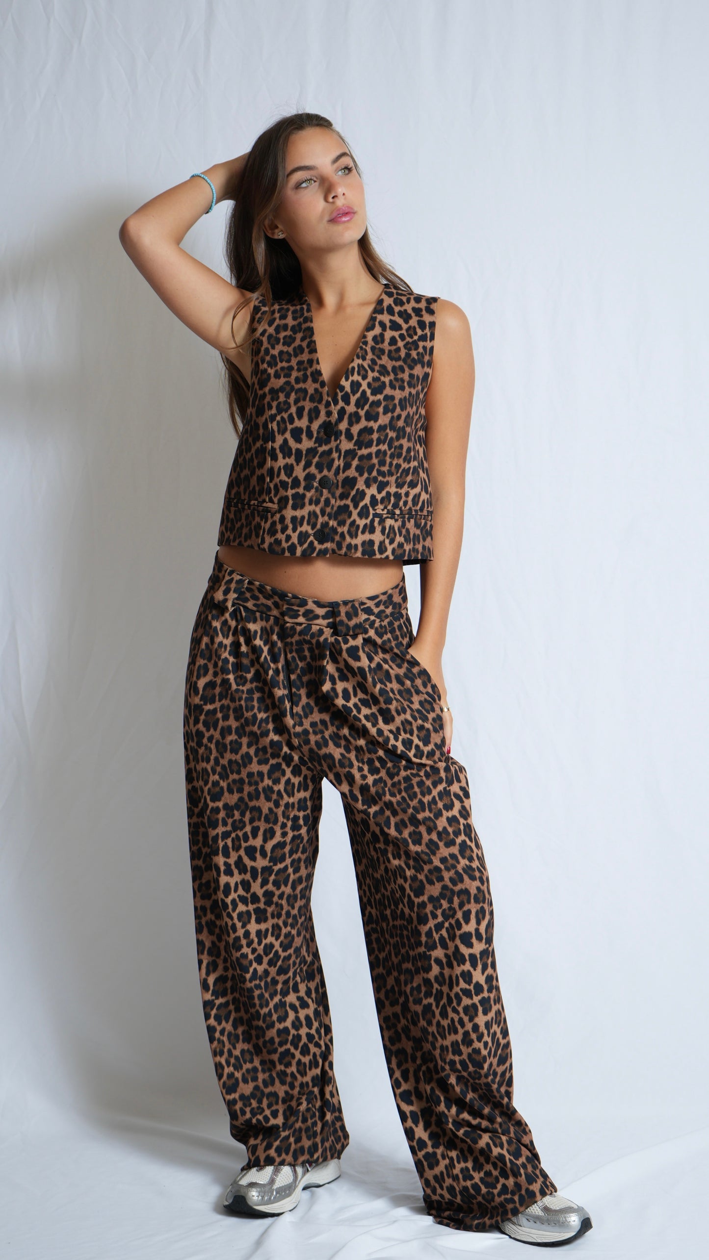 Pantalone Leopardato