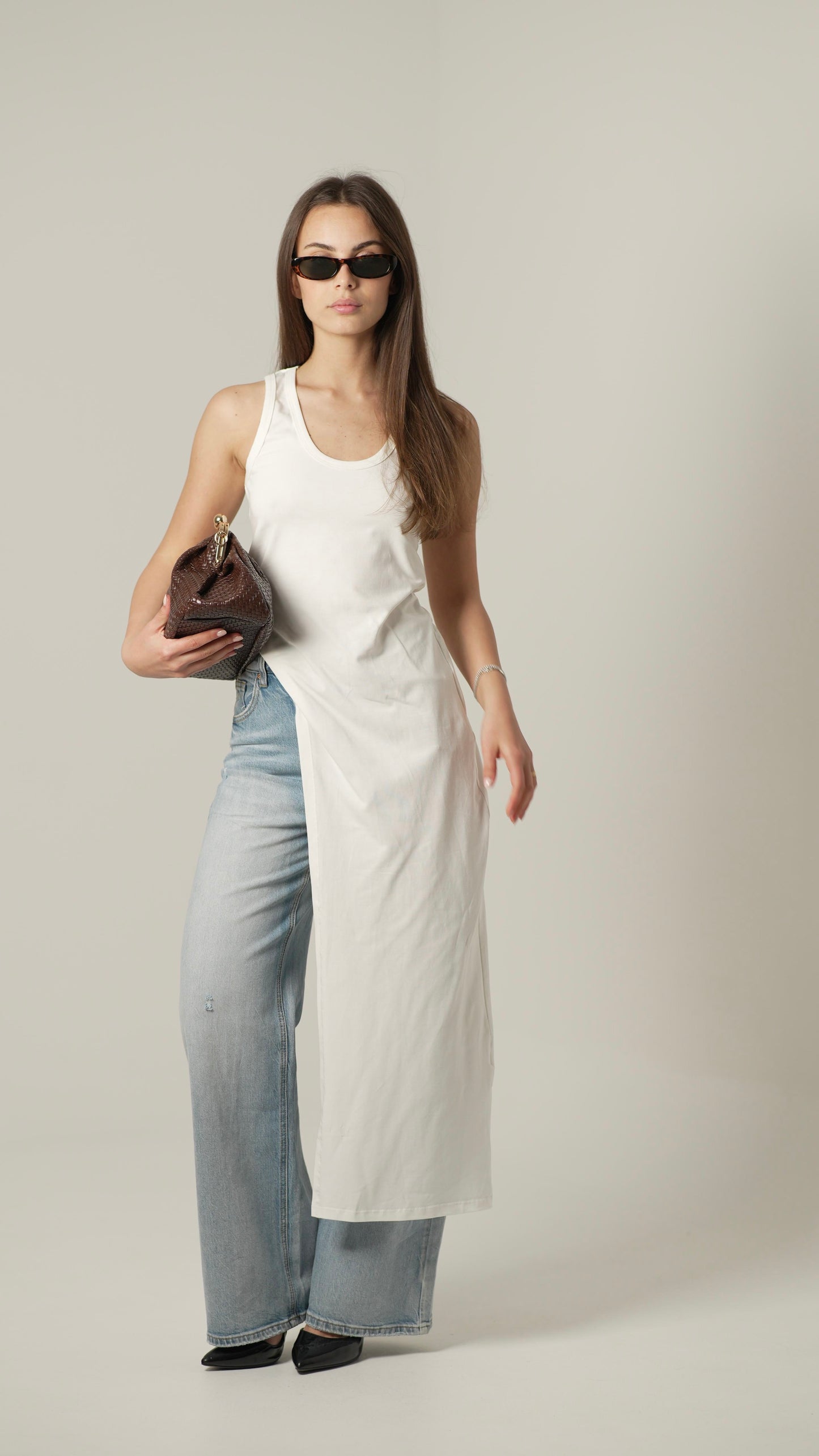 Maglia Long Lumina (marrone)