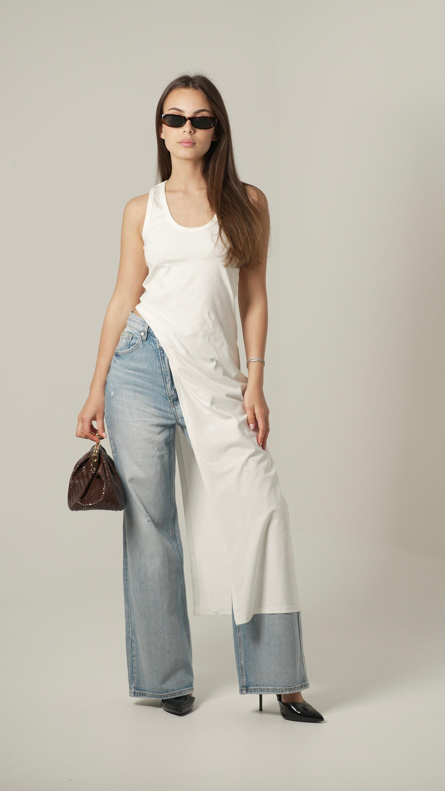 Maglia Long Lumina (marrone)