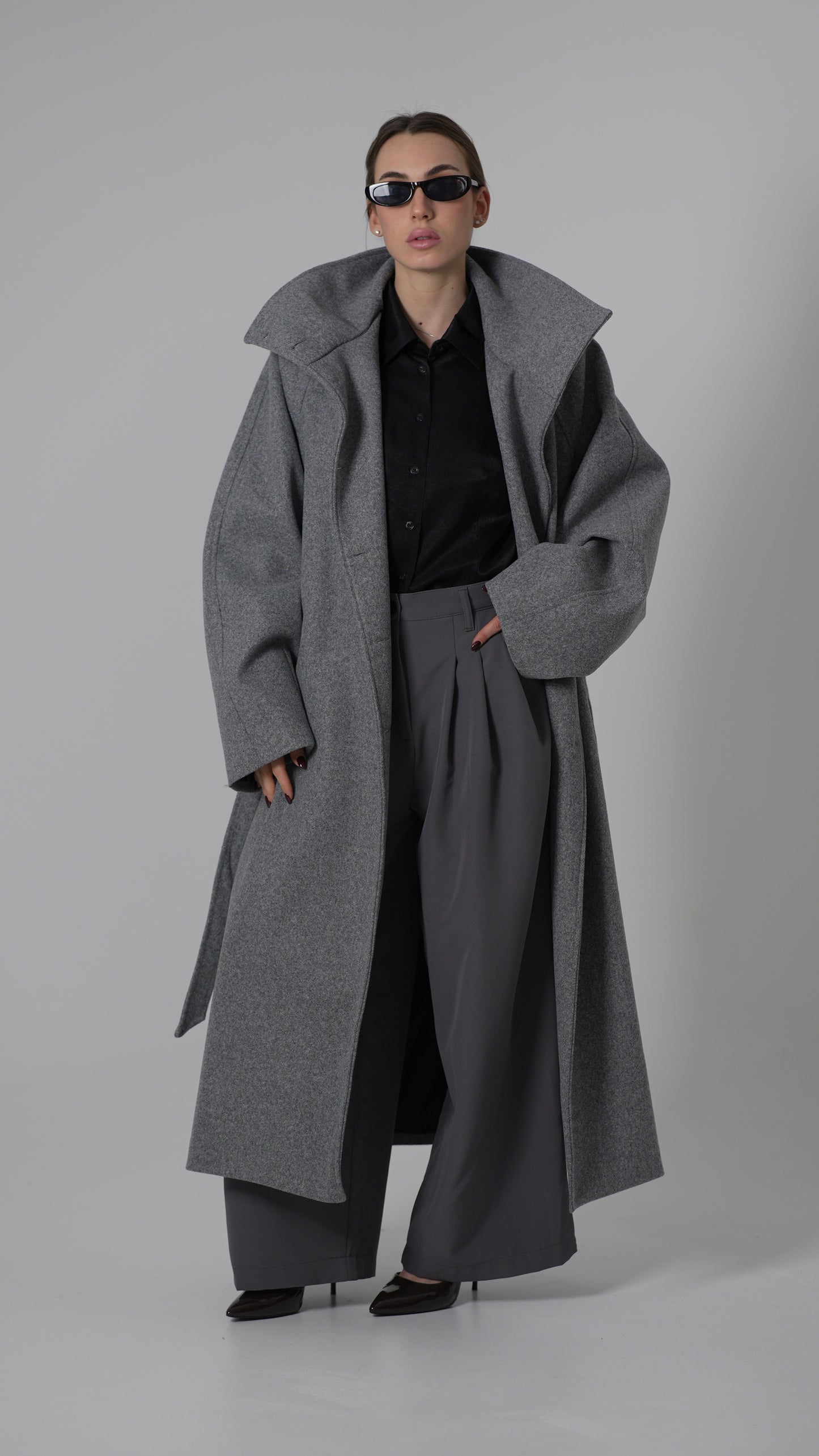 Cappotto Kourtney (grigio)