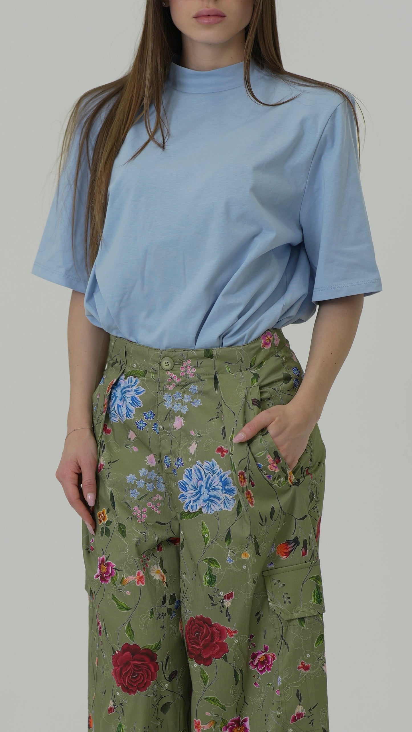 T-shirt Sunset (con spalline)