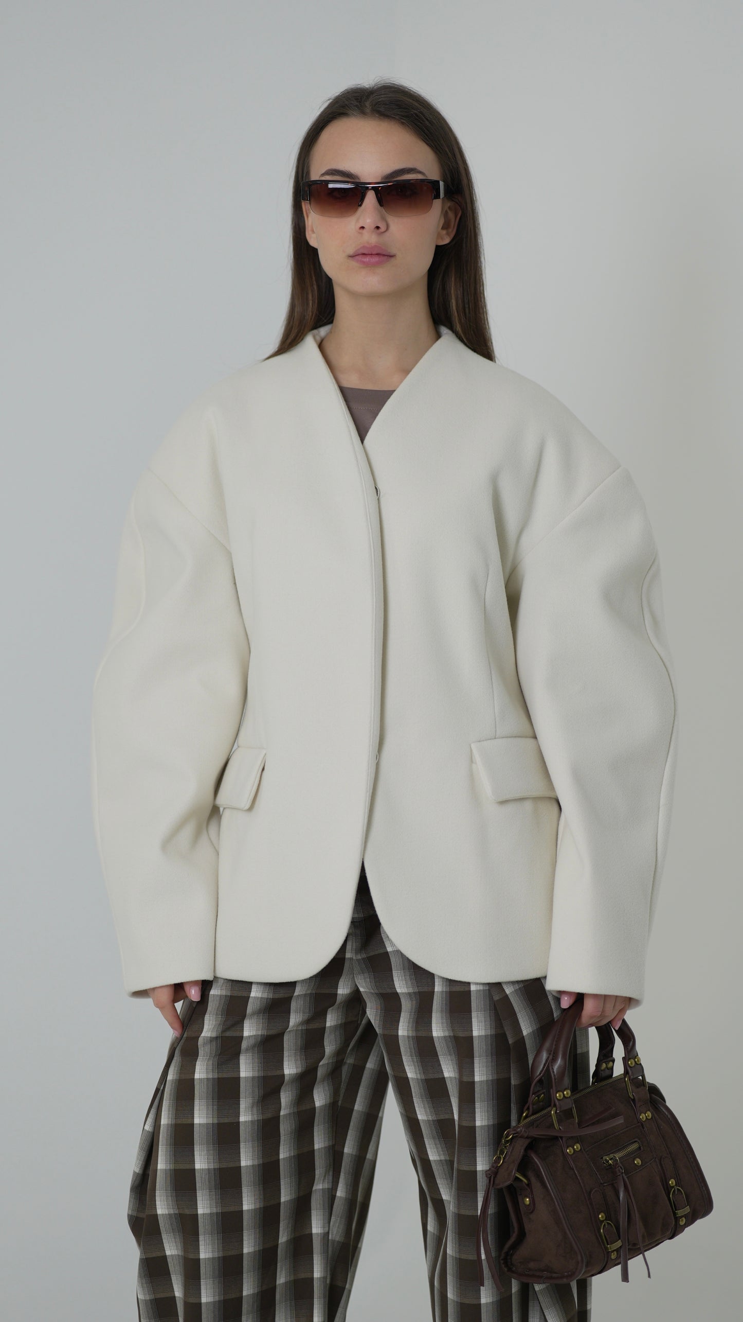 Blazer Ballon (bianca)