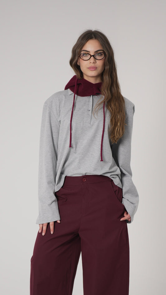 Polo con spalline Emma