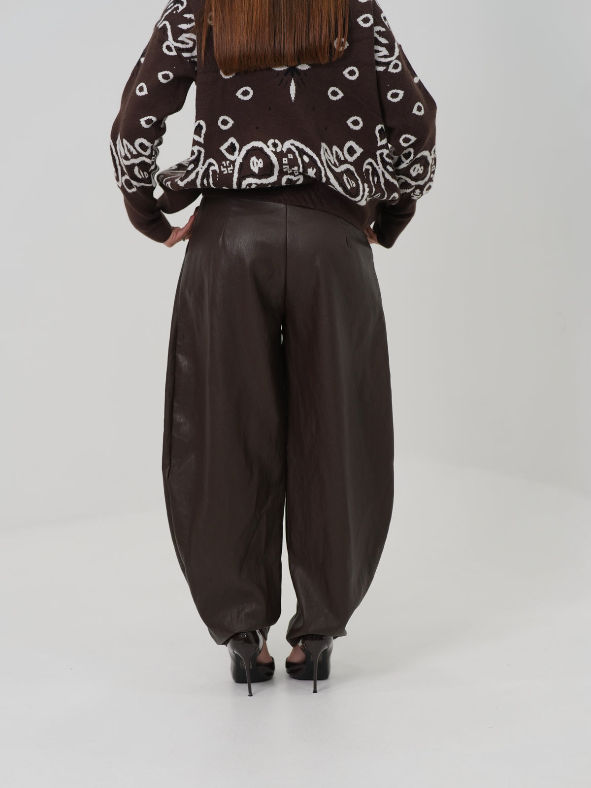 Pantalone Eco-pelle