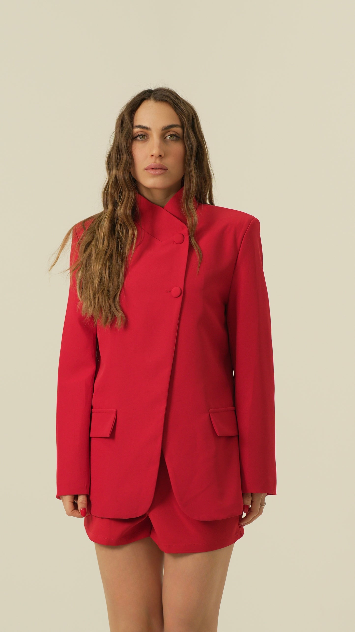 Blazer Corean (rosso)