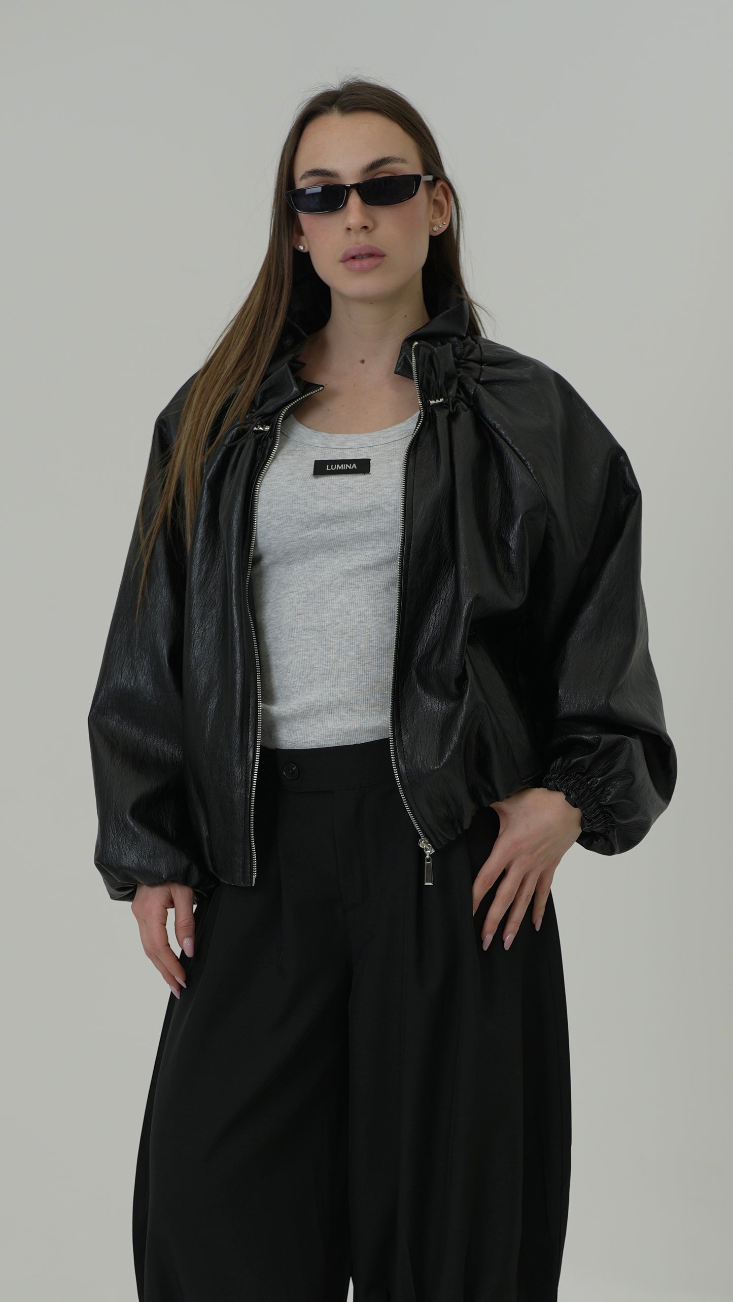 Bomber Dama (nero)