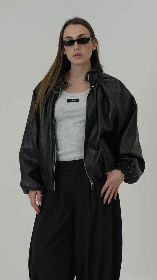 Bomber Dama (nero)