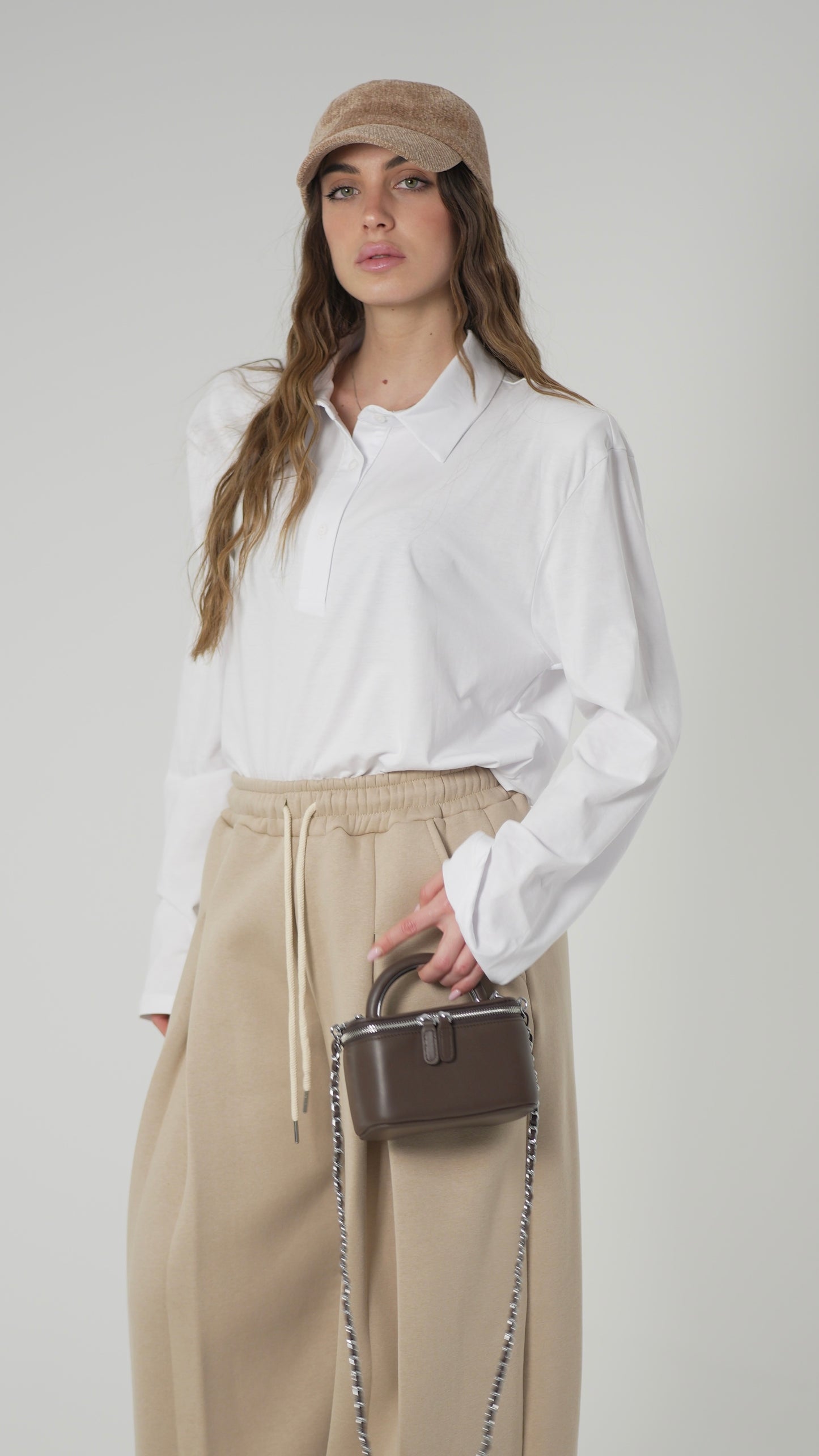 Polo con spalline Emma