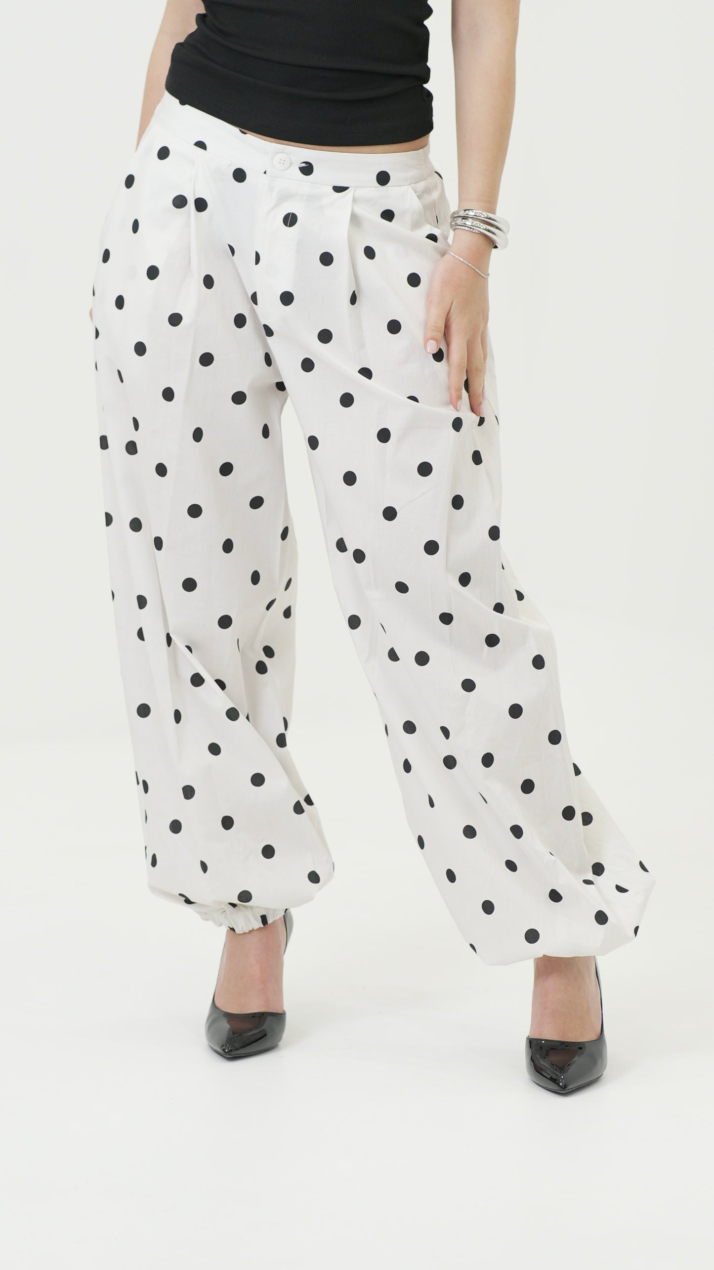 Pantaloni Pois (lumina)