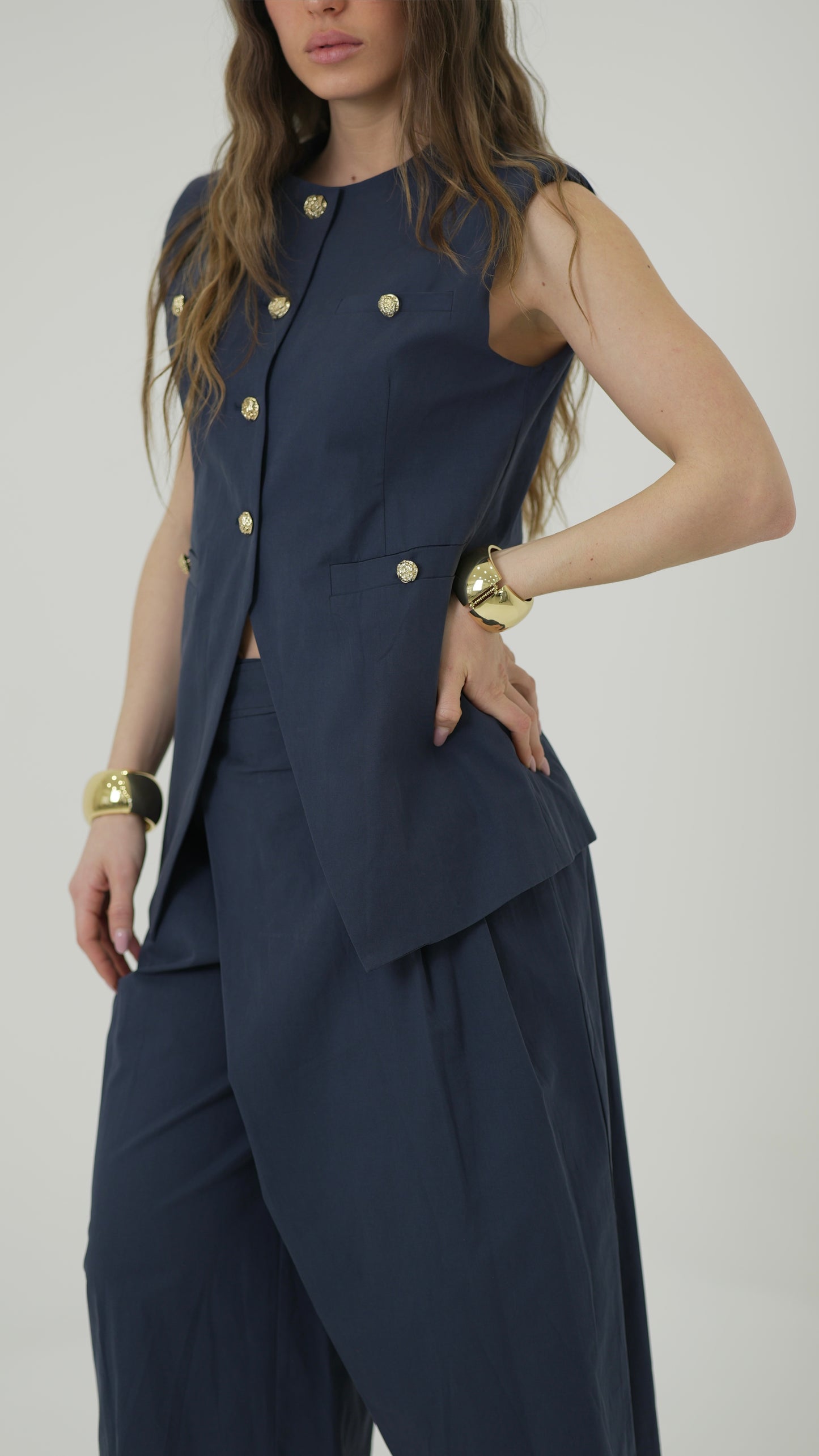 Gilet Allison (blu)