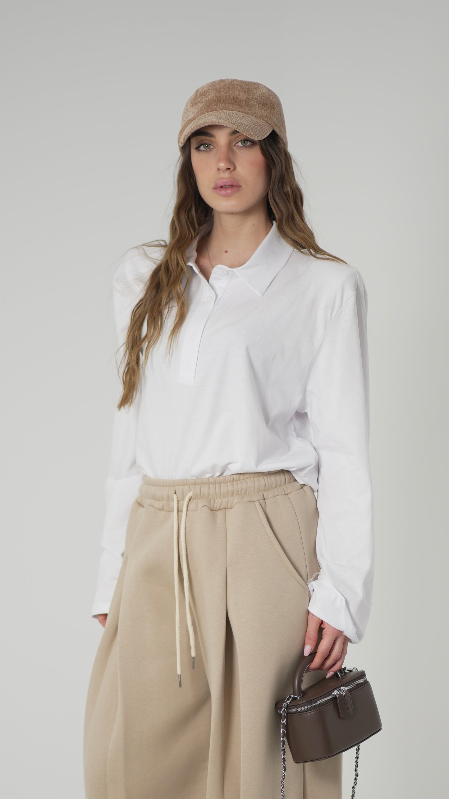 Polo con spalline Emma