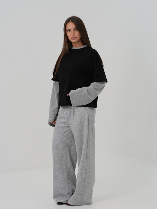 Pantaloni tuta Lily (grigio)