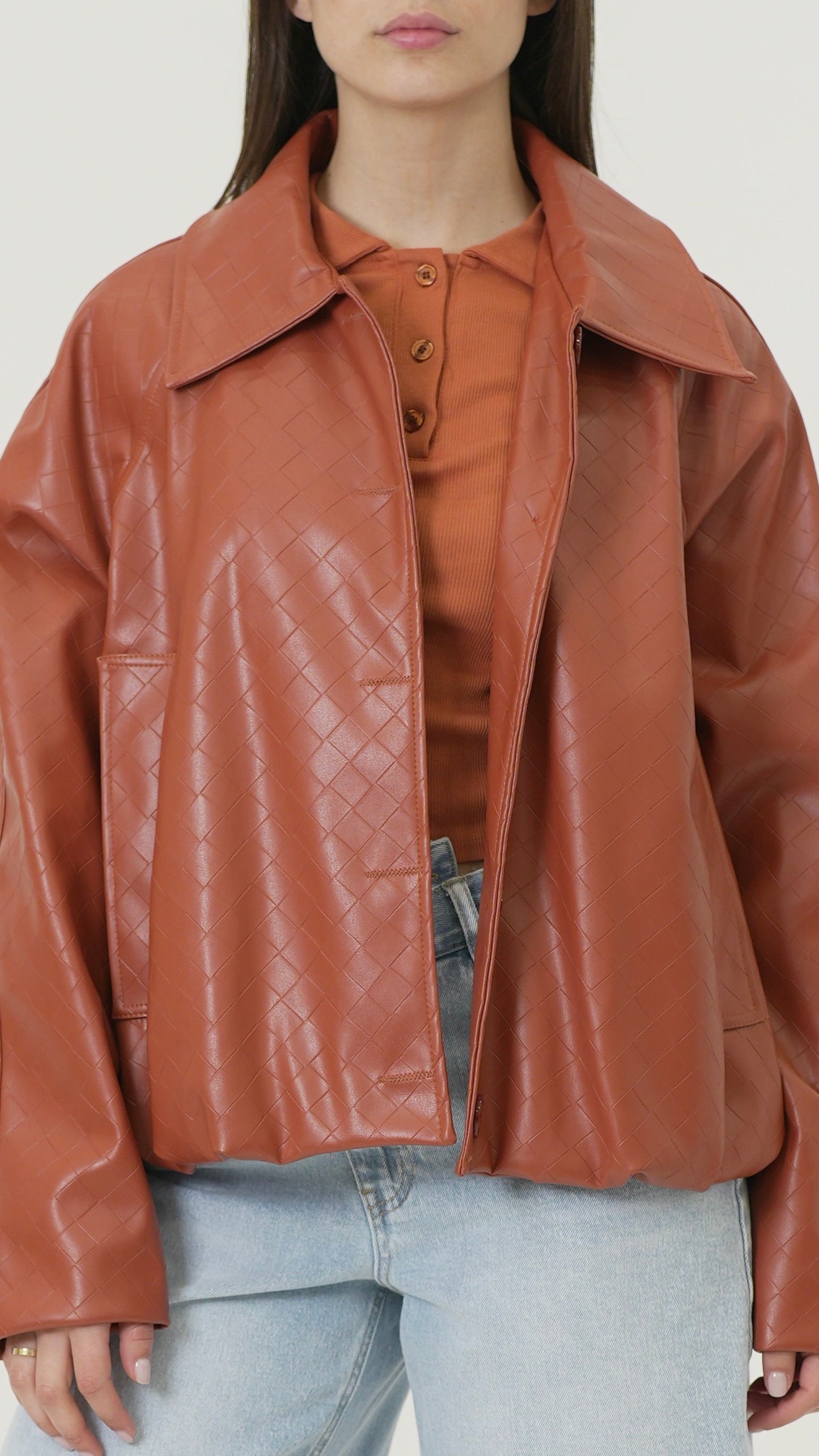 Bomber bottega (coccio)