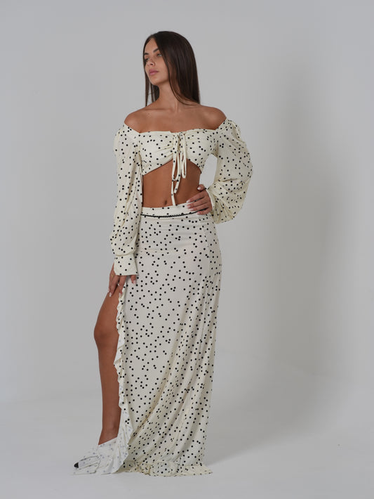 Coordinato Polly (gonna con spacco) (Copia)