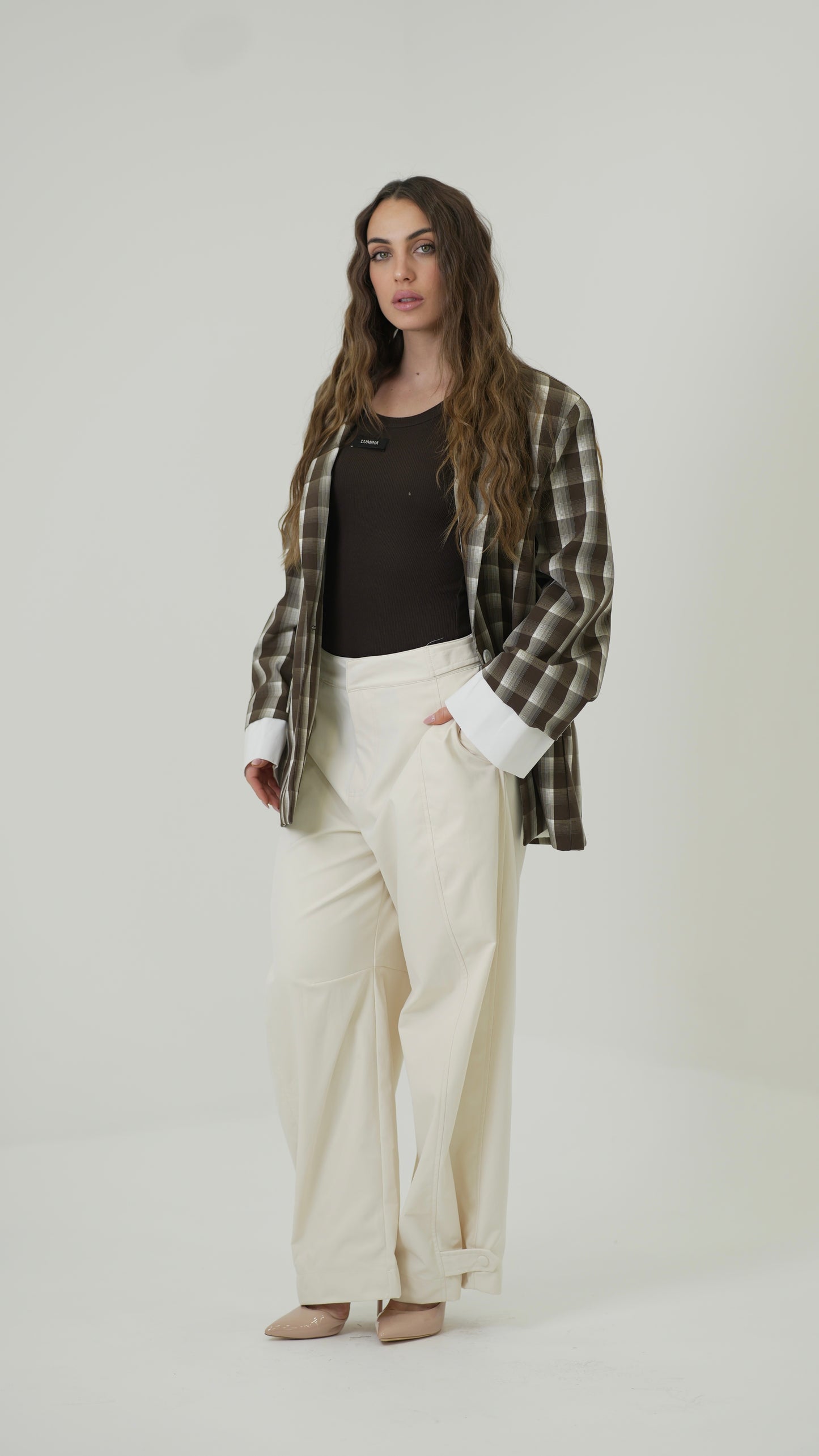 Blazer Elizabeth (marrone)