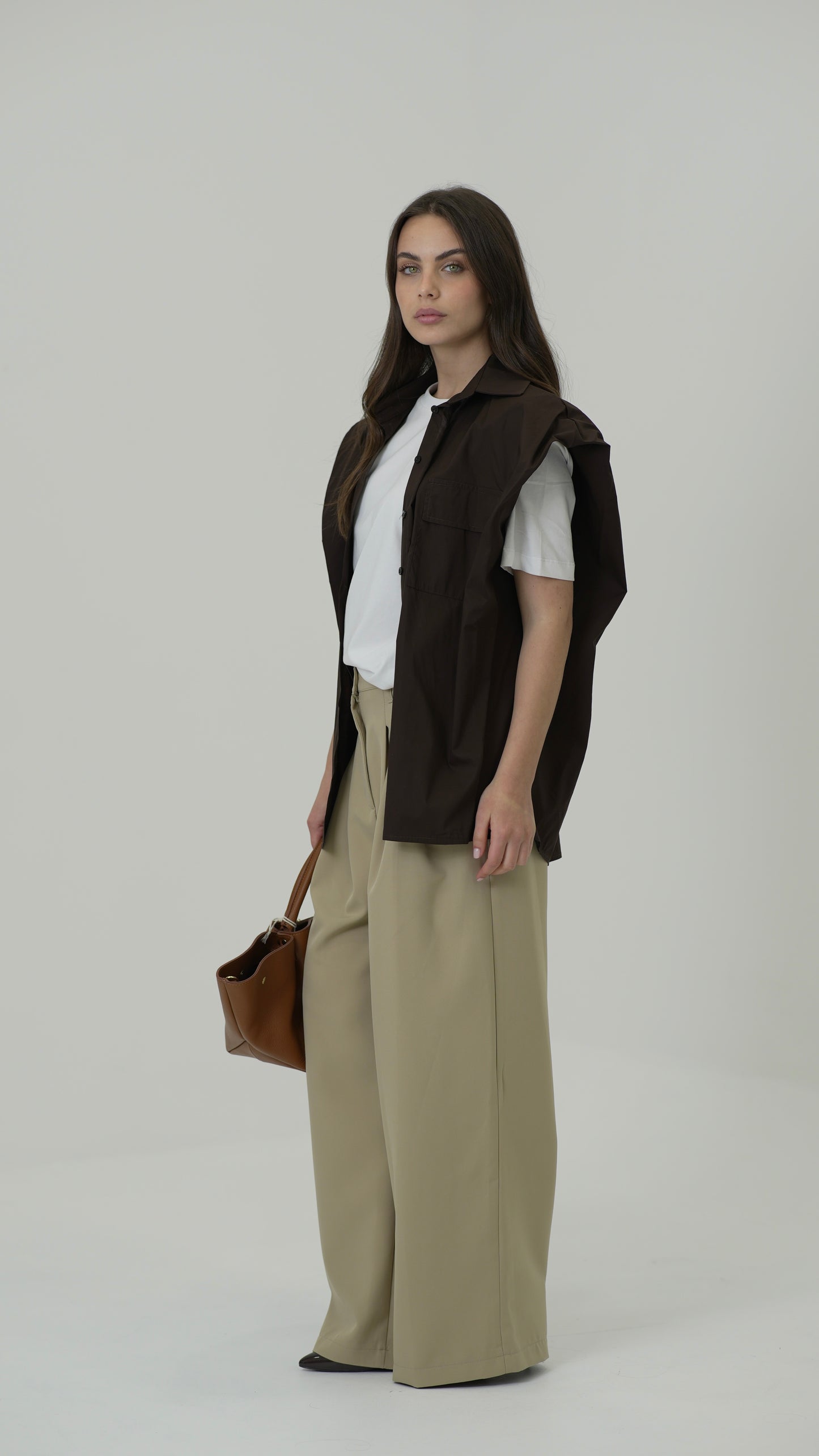 Camicia Over (con spalline)
