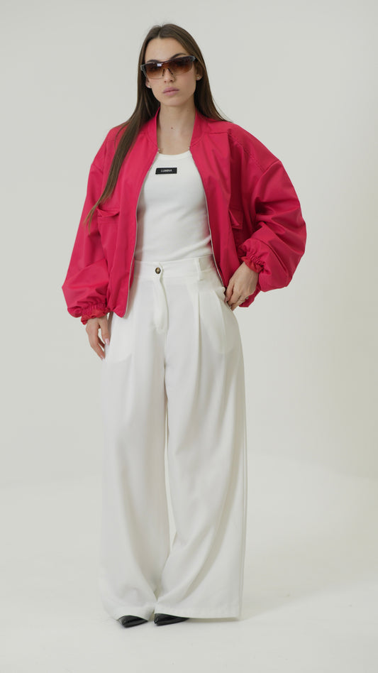 Pantaloni Gaia (bianchi)