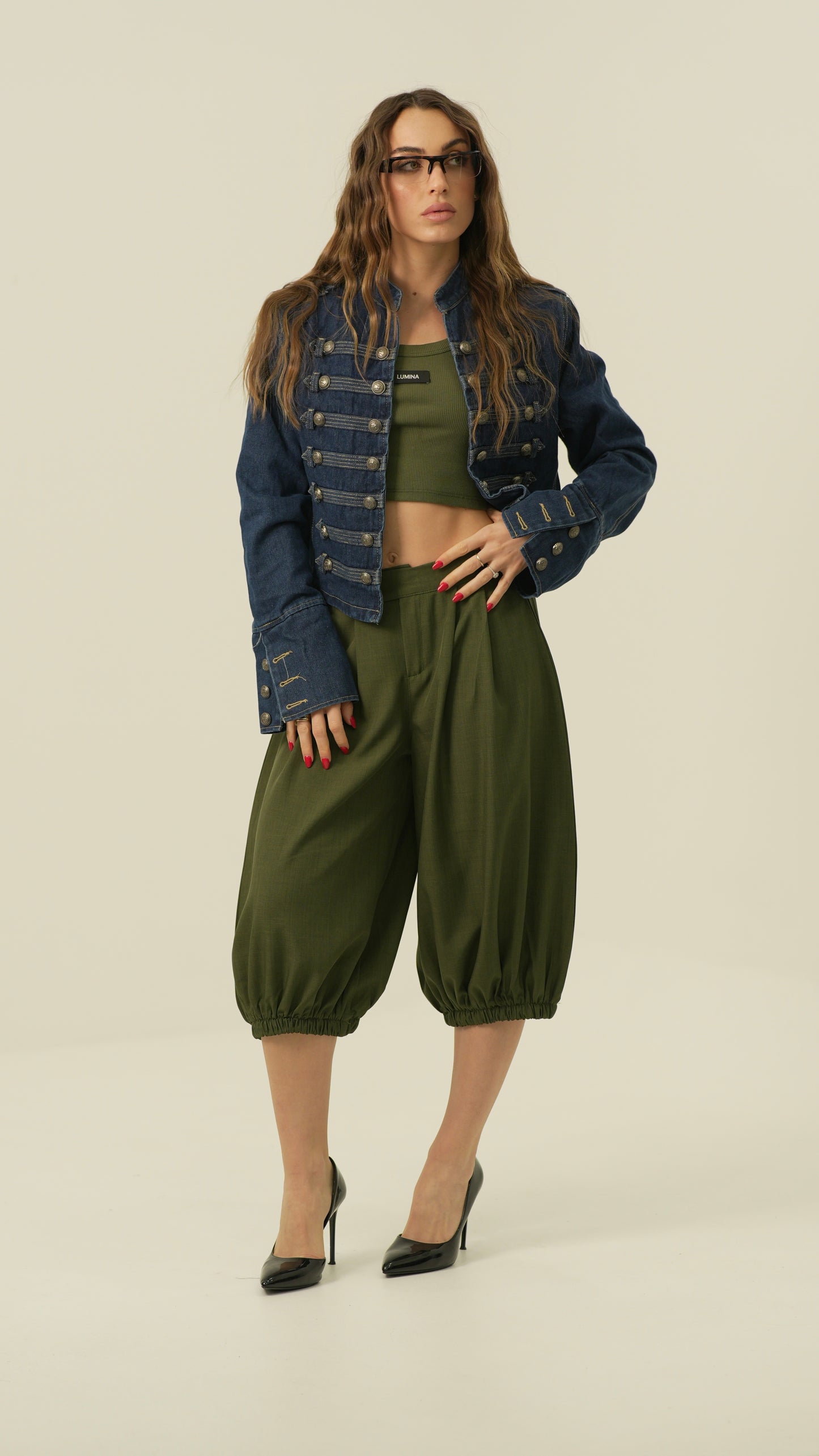 Giacca Gaga In denim