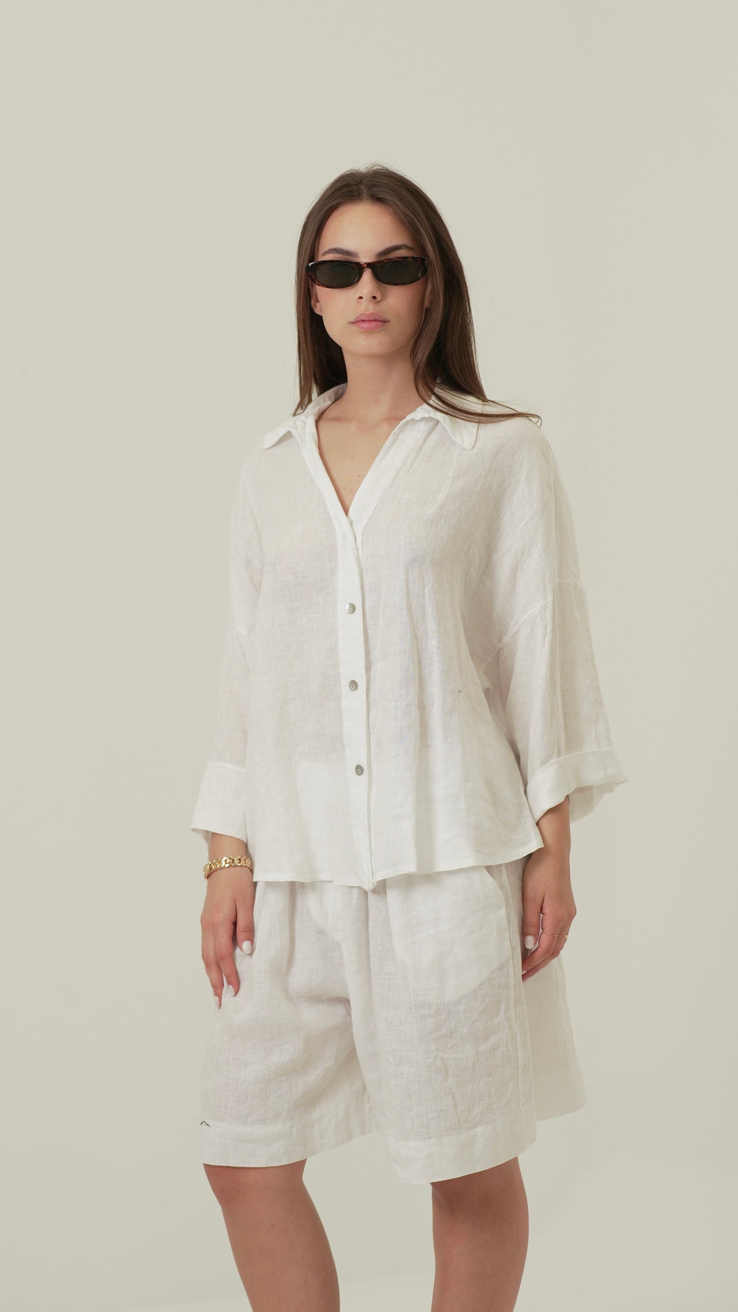 Coordinato Lino (blu)