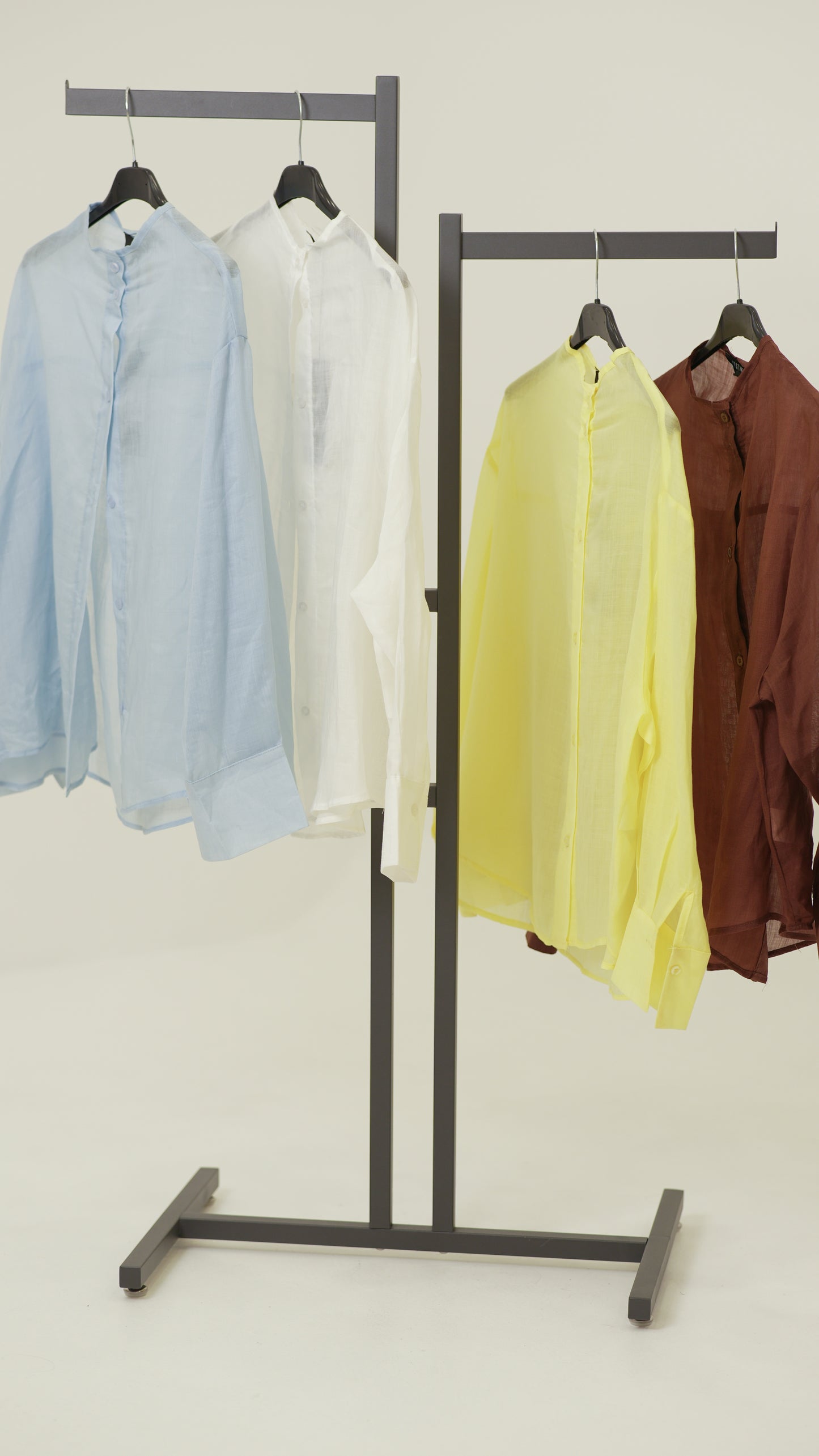 Camicia Modello coreana (arancio)