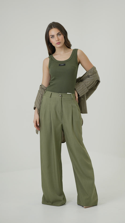 Pantalone Gaia (verde militare)