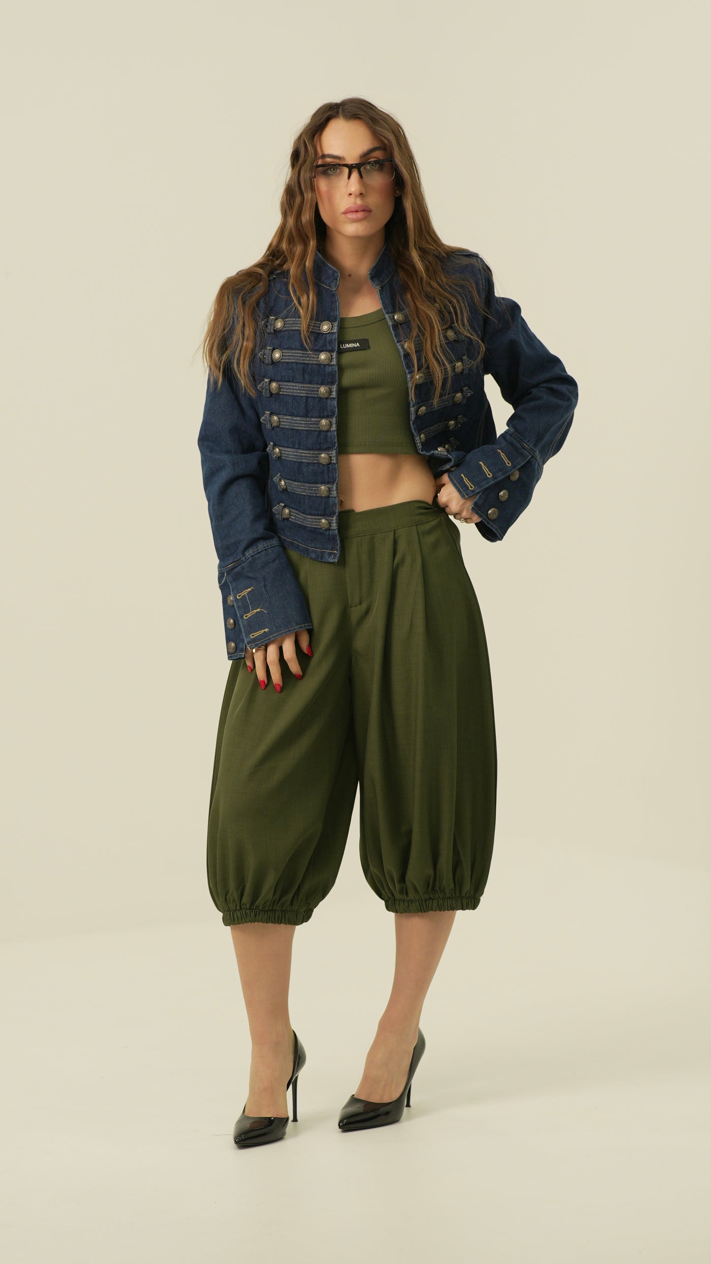Giacca Gaga In denim