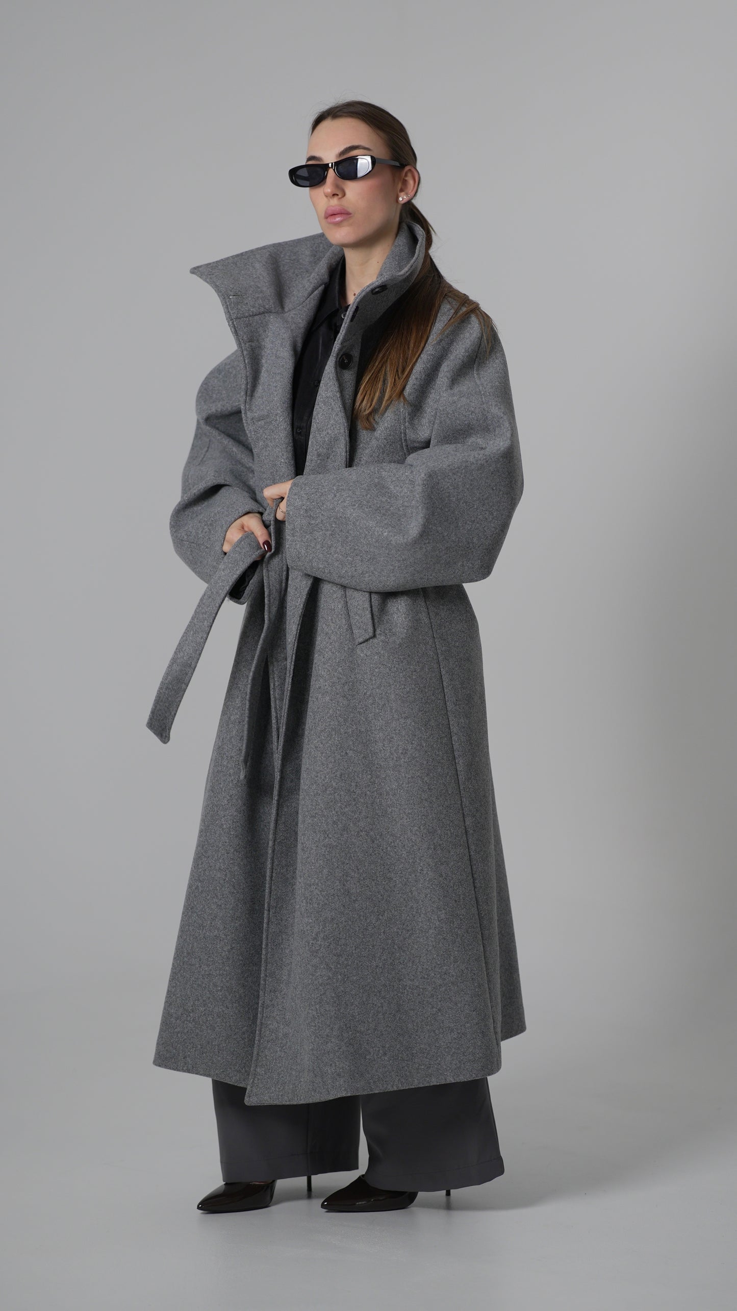 Cappotto Kourtney (grigio)