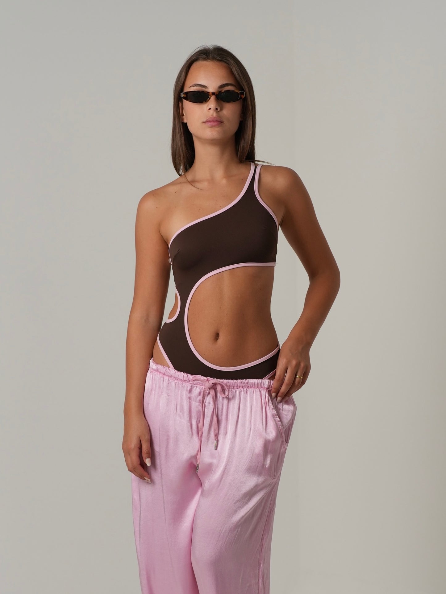 Bikini intero Barbie (marrone)