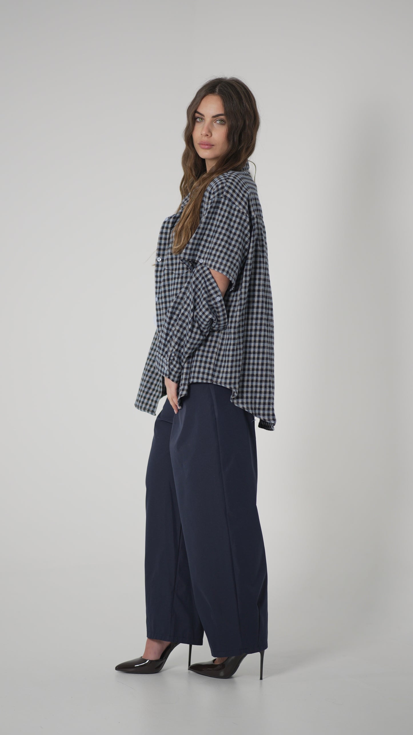 Camicia Chany Celeste